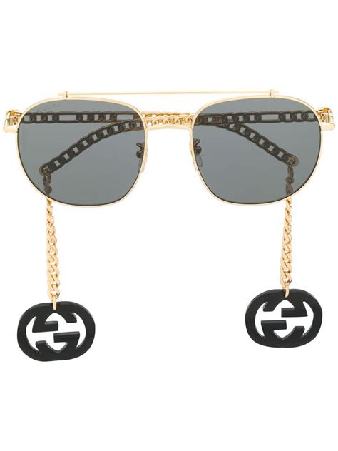 gucci gold glasses chain|boots opticians gucci sunglasses.